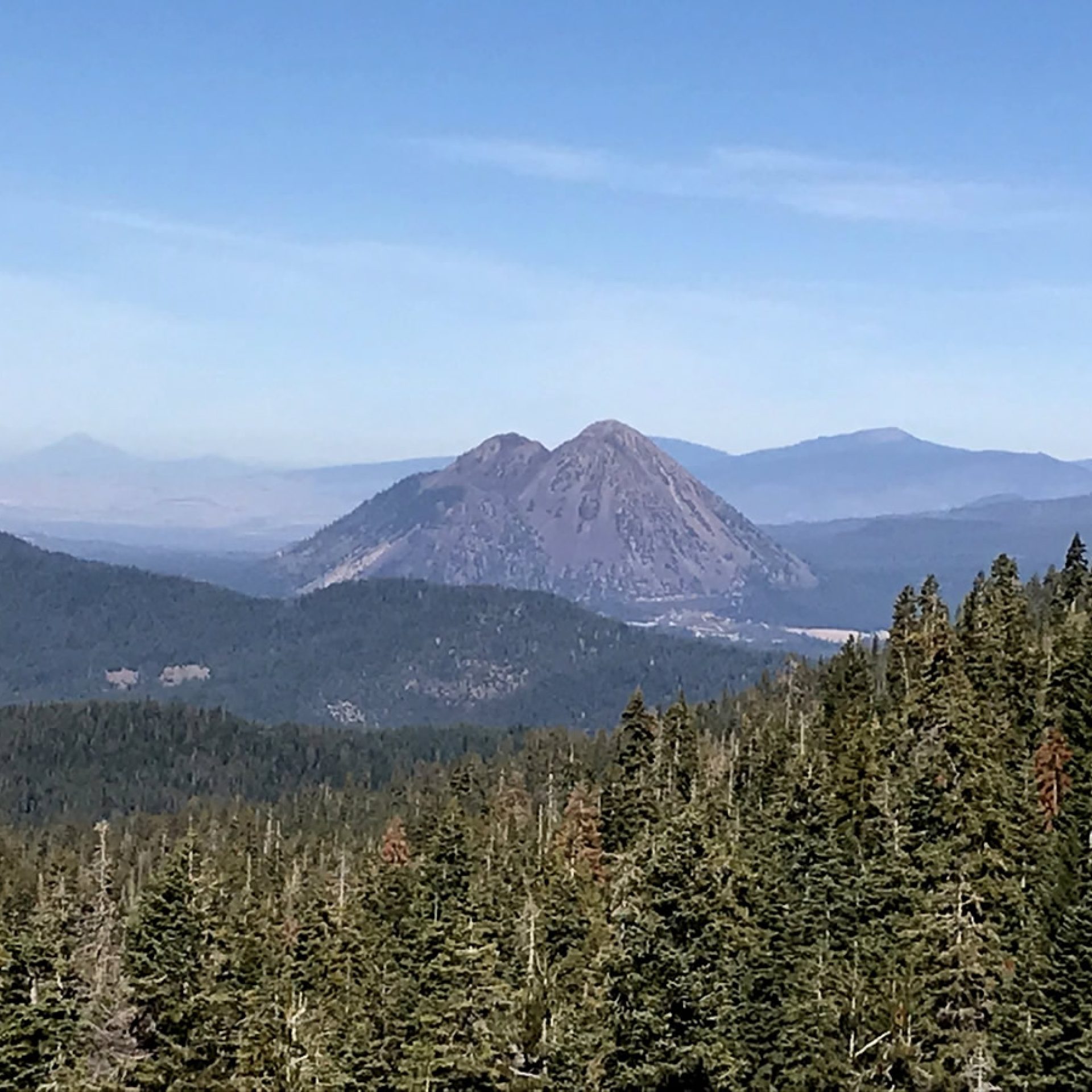 Black Butte from Heart Lake