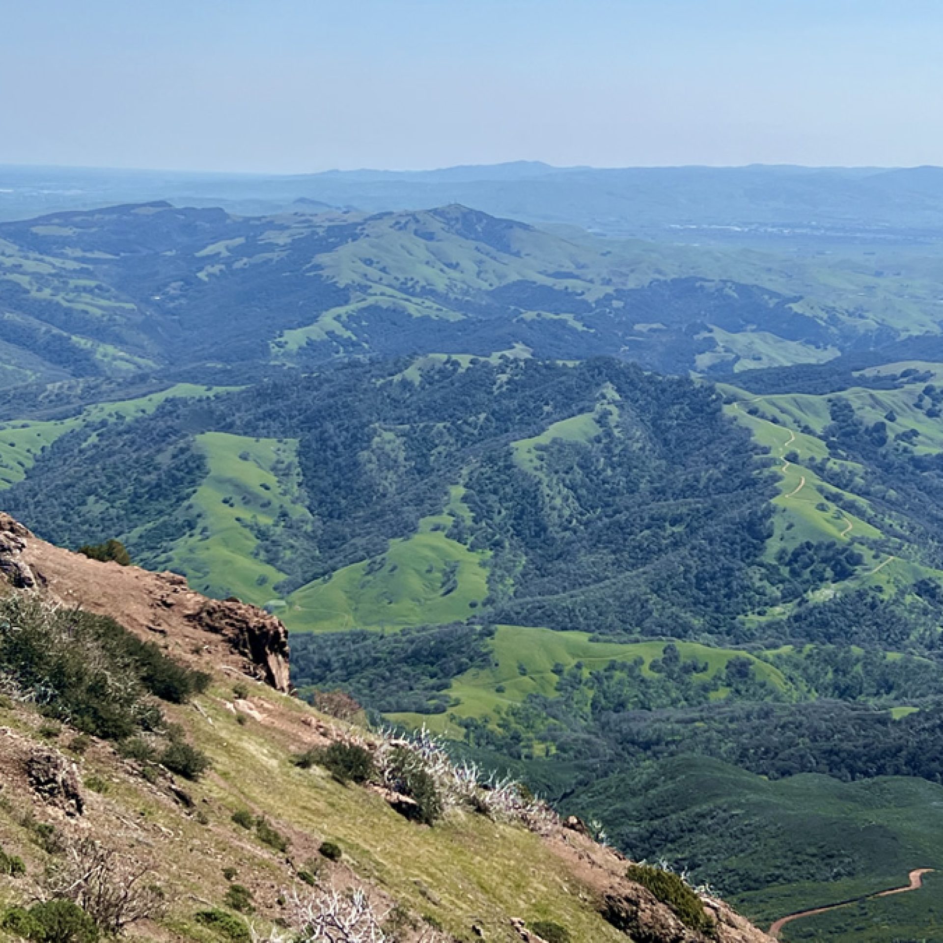 From Mount Diablo Summit